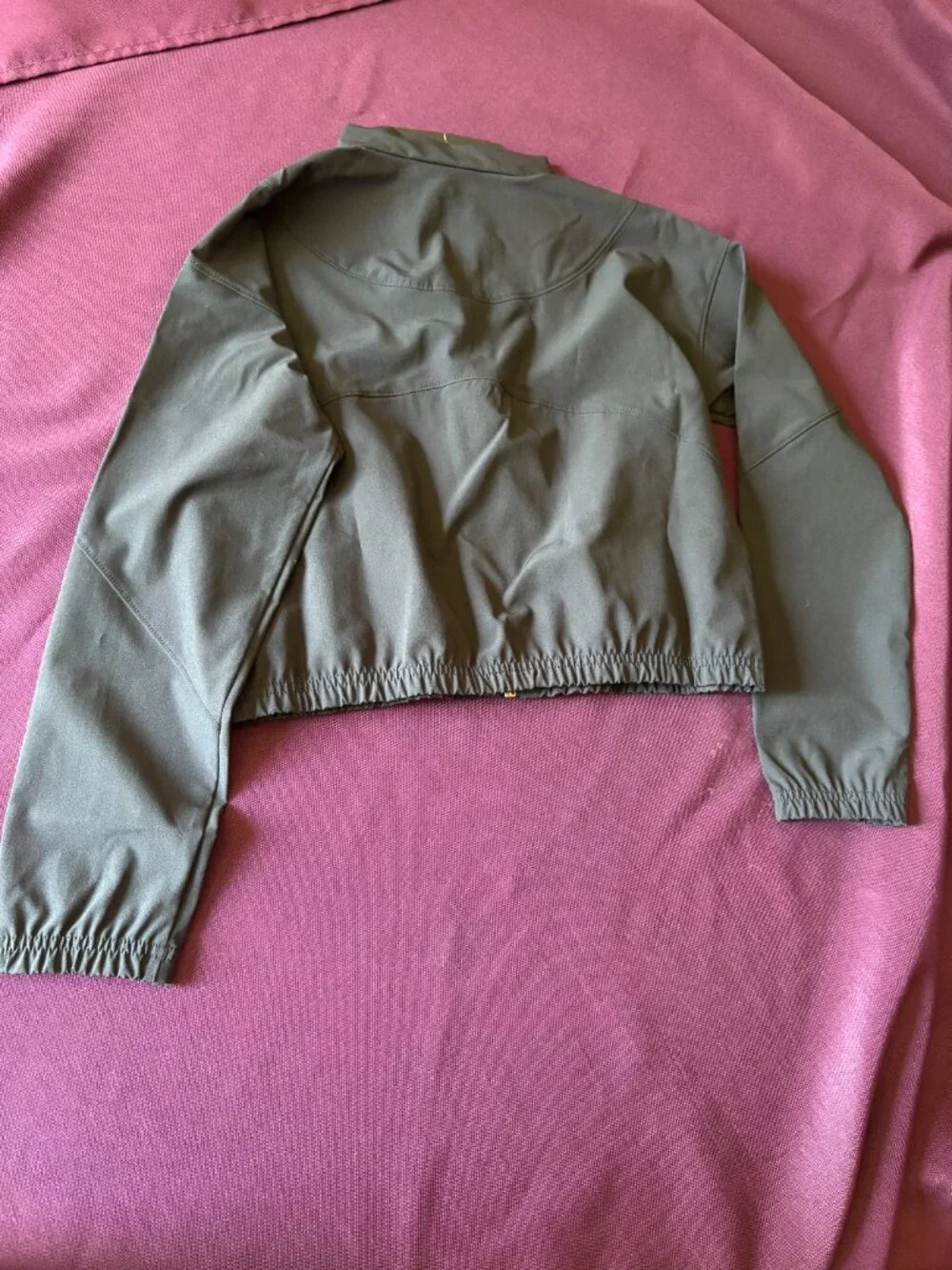 NEW Under Armour Girls Rival Woven Jacket Black Youth Small NWT